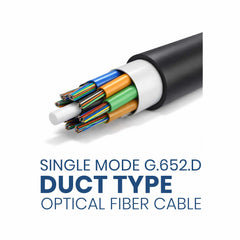 SINGLE MODE G.652.D DUCT TYPE OPTICAL FIBER CABLE